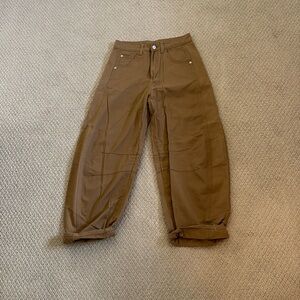 Wide Barrel leg pants